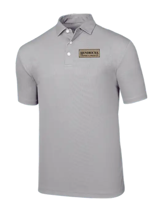 Callaway Birdseye Light Grey Polo w/Hendricks Commercial Properties Logo