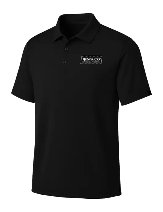 OGIO Blacktop Framework Polo w/Hendricks Commercial Properties Logo