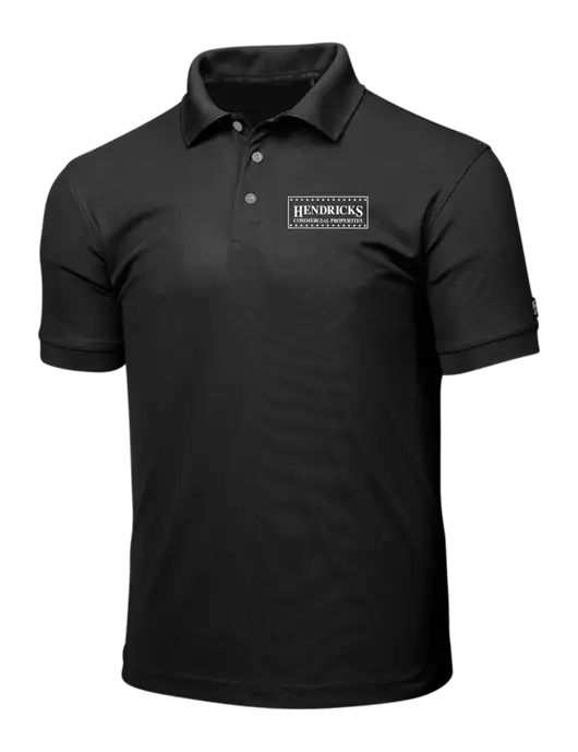 OGIO Blacktop Caliber 2.0 Polo w/Hendricks Commercial Properties Logo