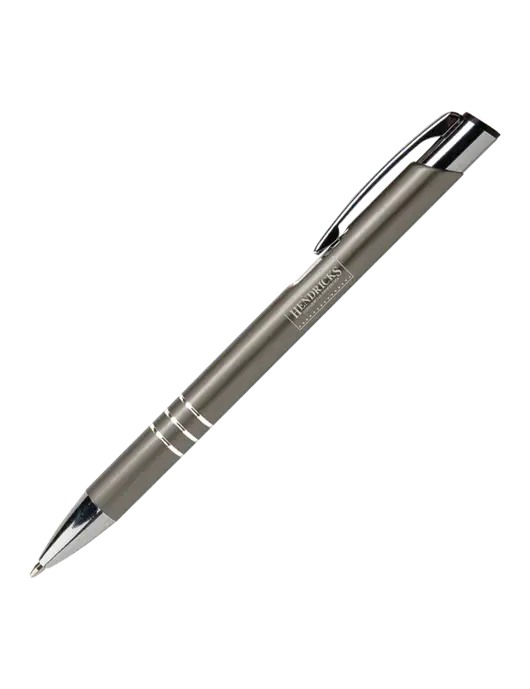 Laurent Gunmetal Pen - Black Ink w/Hendricks Commercial Properties Logo