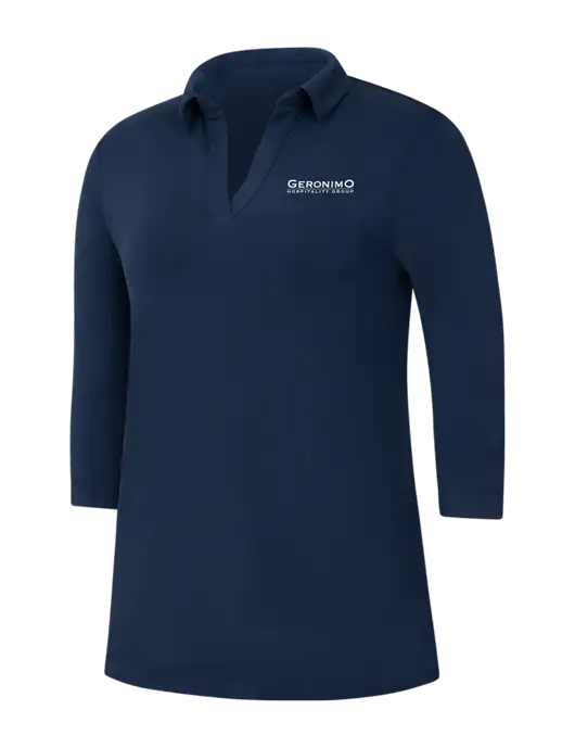 Navy Womens Luxe Knit Tunic w/Geronimo Logo