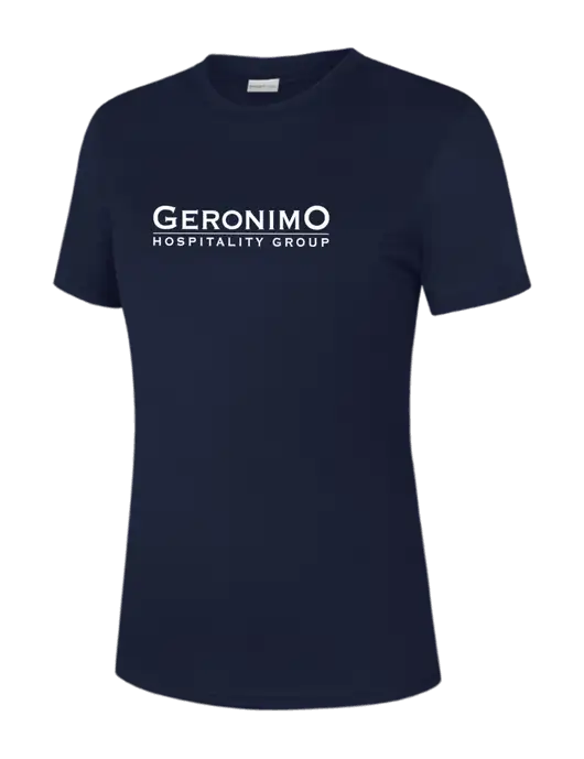 Womens Navy PosiCharge Competitor Tee w/Geronimo Logo