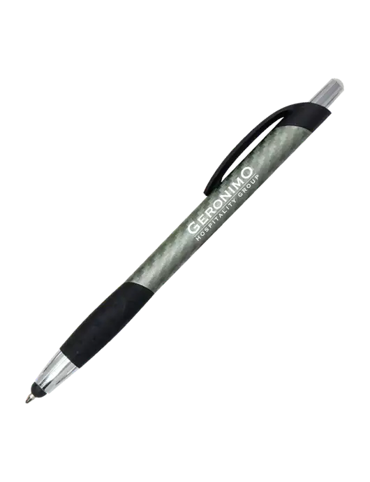 Sunray Gunmetal Stylus Pen w/Geronimo Logo