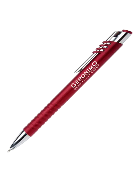 Schirhart Red Pen - Black Ink w/Geronimo Logo