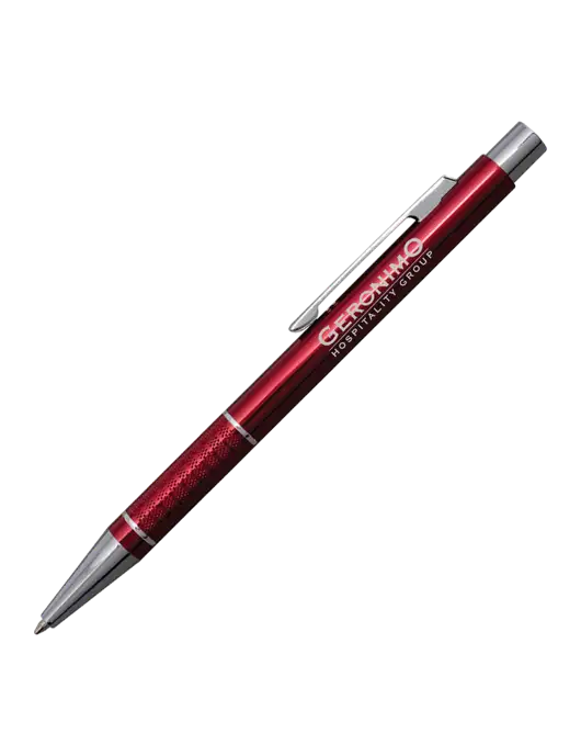 St George Red Pen - Blue Ink w/Geronimo Logo