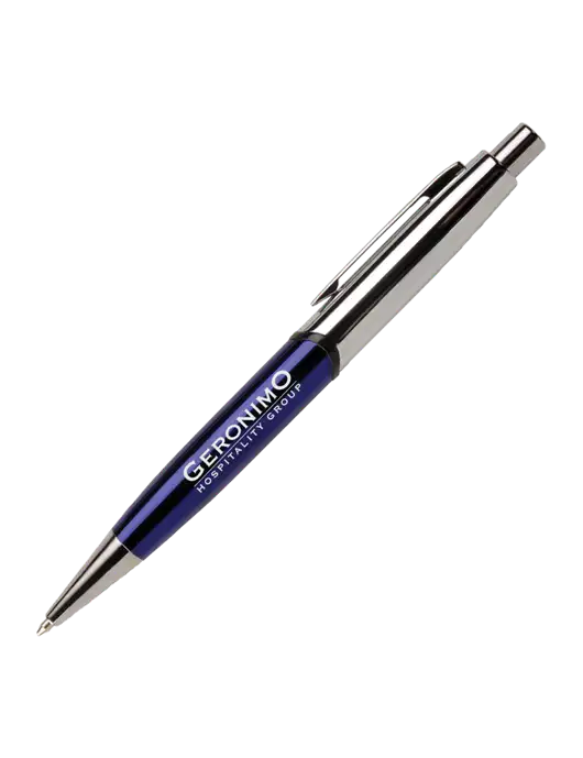 Chimera Blue Pen - Black Ink w/Geronimo Logo