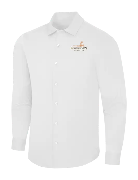 White City Stretch Shirt w/Blonhaven Hunt Club Logo