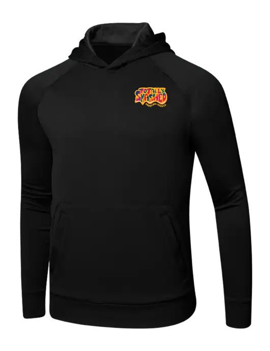 Tech Black Fleece Hooded Sweatshirt w/Totally Smashed Logo