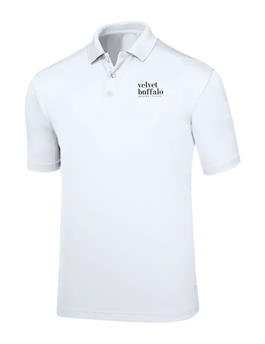 Callaway Core Bright White Performance Polo w/Velvet Buffalo Logo