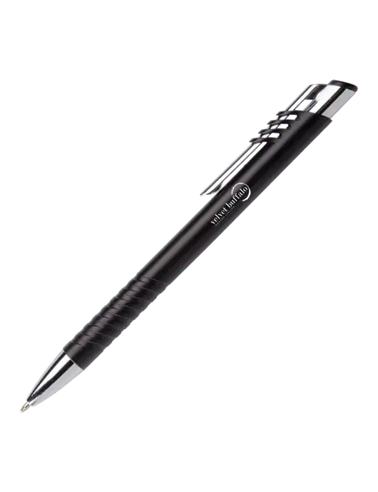 Schirhart Black Pen - Black Ink w/Velvet Buffalo Logo