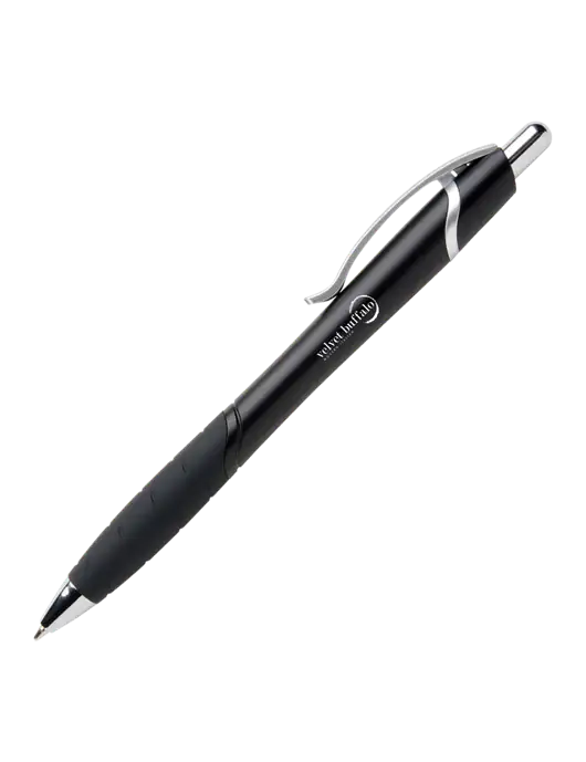 Summerhill Black Pen - Black Ink w/Velvet Buffalo Logo