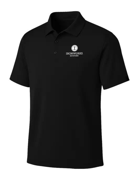 OGIO Blacktop Framework Polo w/Ironworks at Keystone Logo