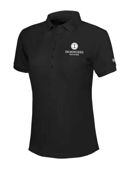 OGIO Womens Blacktop Jewel Polo w/Ironworks at Keystone Logo