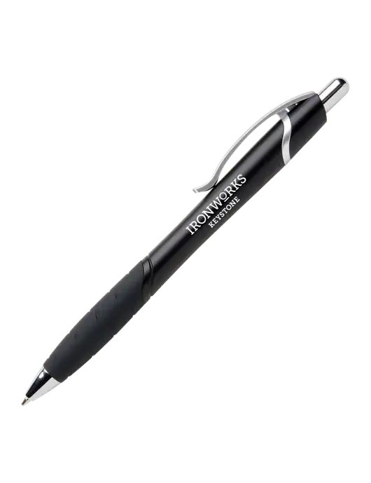 Summerhill Black Pen - Black Ink w/Ironworks at Keystone Logo