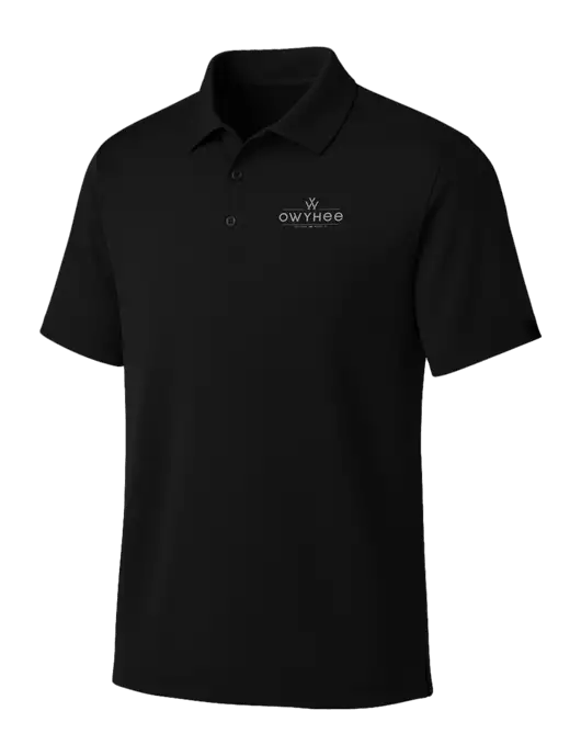 OGIO Blacktop Framework Polo w/The Owyhee Logo