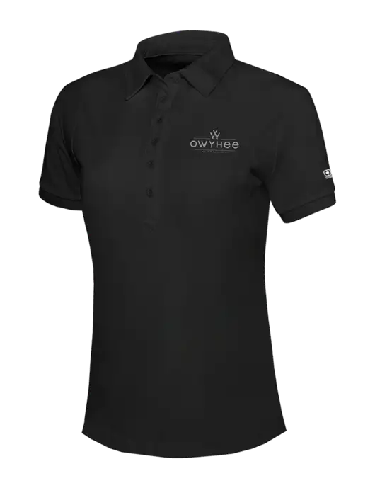 OGIO Womens Blacktop Jewel Polo w/The Owyhee Logo