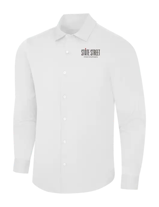 White City Stretch Shirt w/State Street Studio Apts Logo