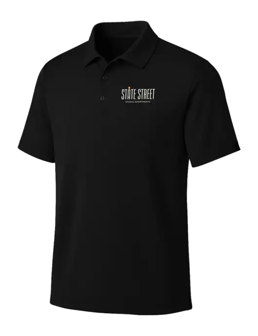 OGIO Blacktop Framework Polo w/State Street Studio Apts Logo