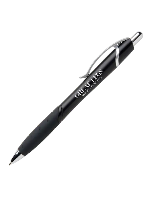 Summerhill Black Pen - Black Ink w/Great Legs Wine + Spirits Logo