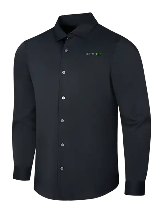 Black City Stretch Shirt w/Irontek Logo