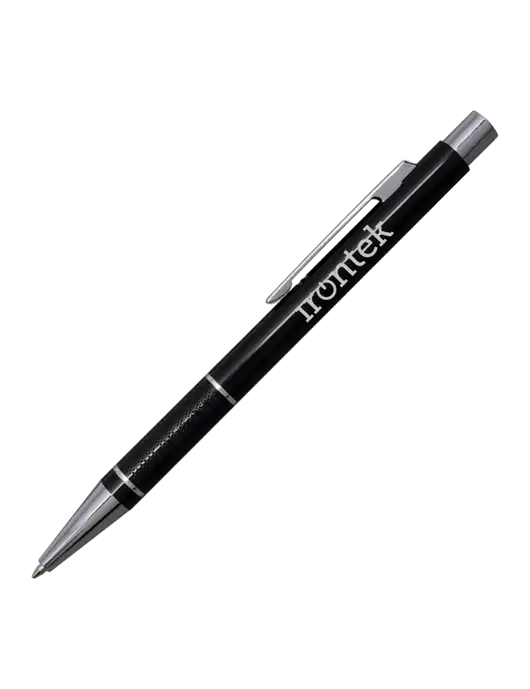 St George Black Pen - Blue Ink w/Irontek Logo
