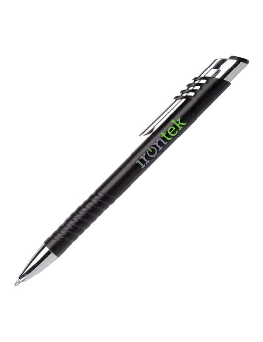 Schirhart Black Pen - Black Ink w/Irontek Logo