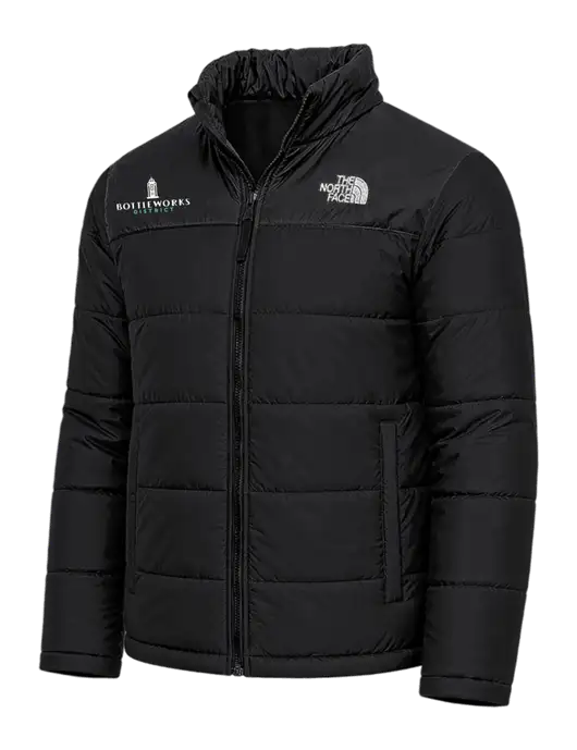 North Face Black Everyday Insulated Jacket w/Bottleworks District Logo