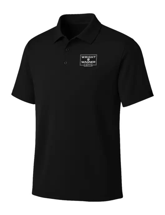 OGIO Blacktop Framework Polo w/Wright & Wagner Lofts Logo