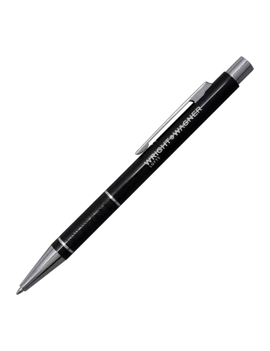 St George Black Pen - Blue Ink w/Wright & Wagner Lofts Logo