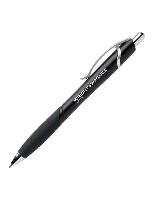 Summerhill Black Pen - Black Ink w/Wright & Wagner Lofts Logo
