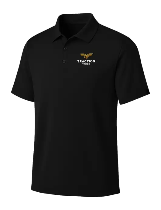 OGIO Blacktop Framework Polo w/Traction Yards Logo