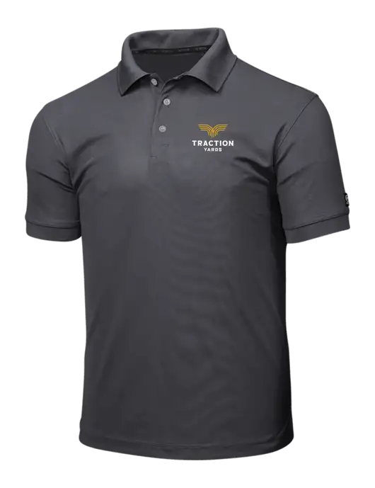 OGIO Charcoal Grey Caliber 2.0 Polo w/Traction Yards Logo