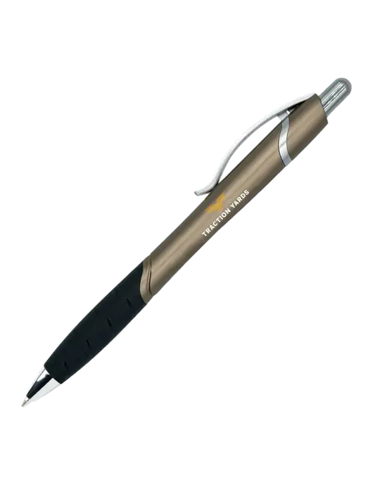 Summerhill Grey Pen - Black Ink w/Traction Yards Logo