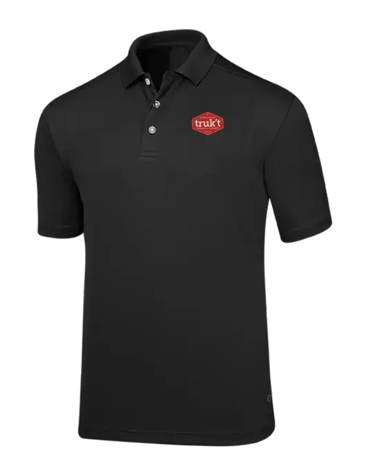 Callaway Core Black Performance Polo w/Truk't Logo