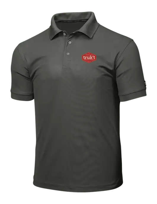 OGIO Medium Grey Caliber 2.0 Polo w/Truk't Logo