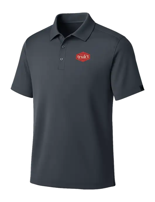 OGIO Dark Grey Framework Polo w/Truk't Logo