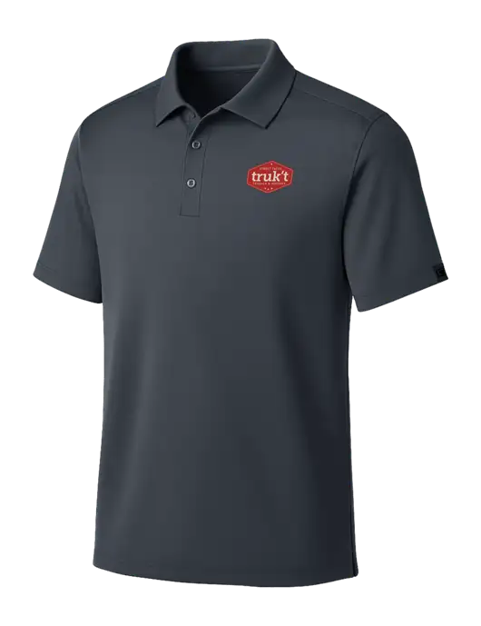 OGIO Dark Grey Framework Polo w/Truk't Logo