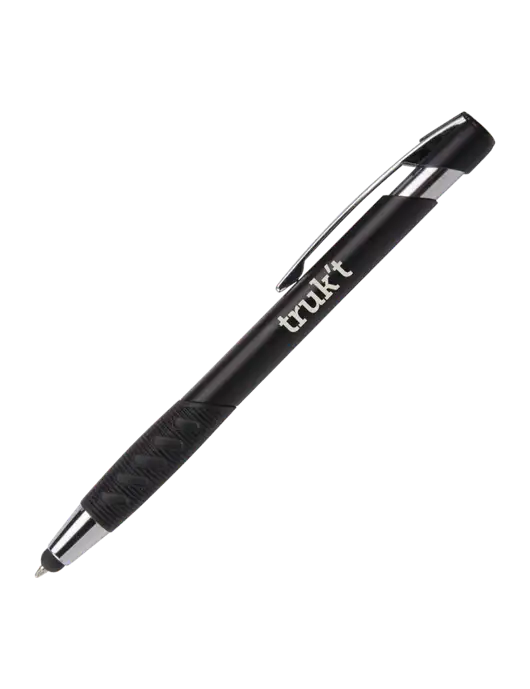 Alize Black Stylus Black Ink Pen w/Truk't Logo