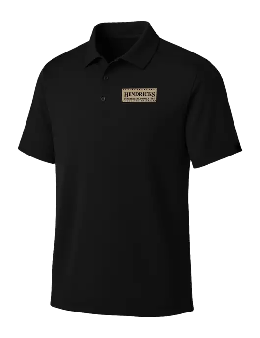 OGIO Blacktop Framework Polo w/Hendricks Commercial Properties Logo