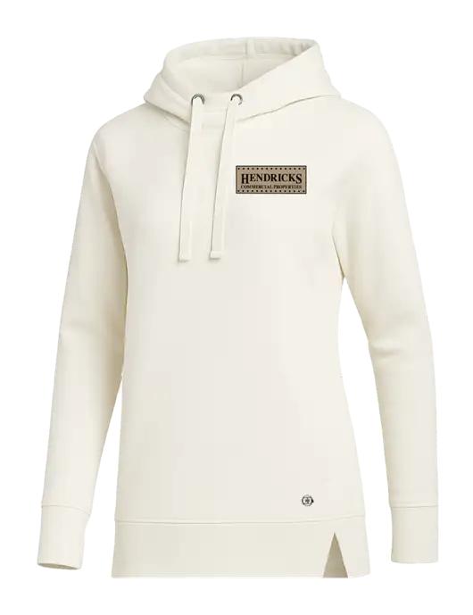OGIO Ivory Luuma Pullover Fleece Hoodie w/Hendricks Commercial Properties Logo