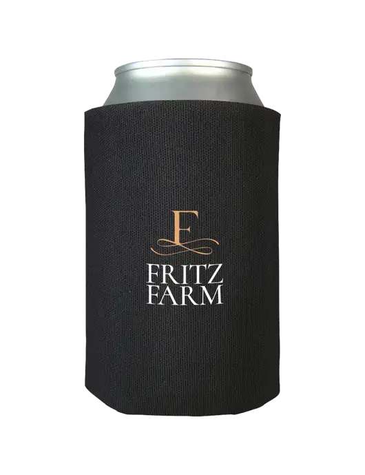 Black Foam Coolie w/Fritz Farm Logo