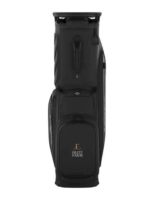 Callaway Fairway 14 Black Stand Golf Bag w/Fritz Farm Logo
