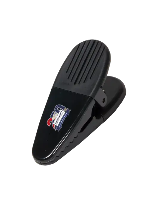 Magnetic Black Power Clip w/Geronimo 250th Logo