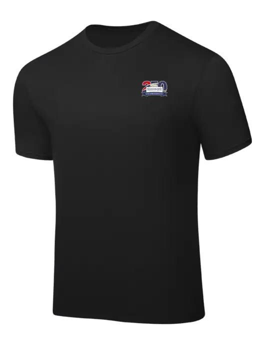 Black PosiCharge Competitor Tee w/Geronimo 250th Logo