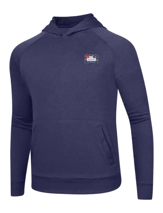 Tech True Navy Fleece Hooded Sweatshirt w/Geronimo 250th Logo