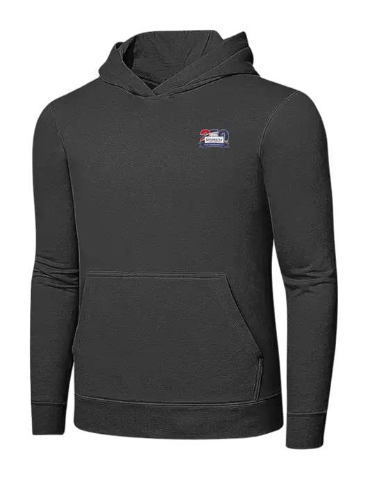 Charcoal 7.8 oz Ring Spun Hooded Sweatshirt w/Hendricks 250th Logo