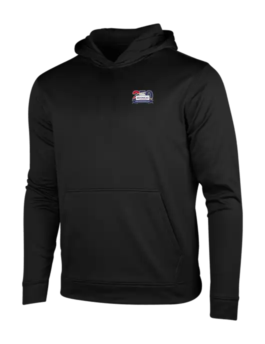 Black Fleece Sport-Wick Hooded Pullover w/Hendricks 250th Logo