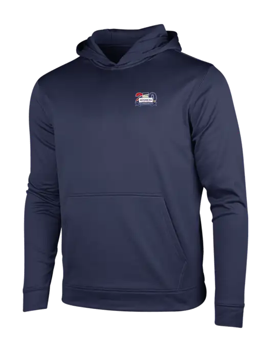 Navy Sport-Wick Fleece Hooded Pullover w/Hendricks 250th Logo
