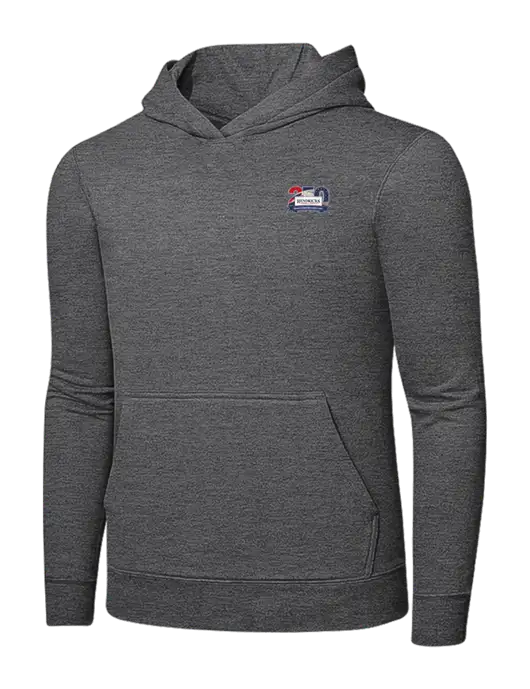 Graphite Heather 7.8. oz Ring Spun Hooded Sweatshirt w/Hendricks 250th Logo