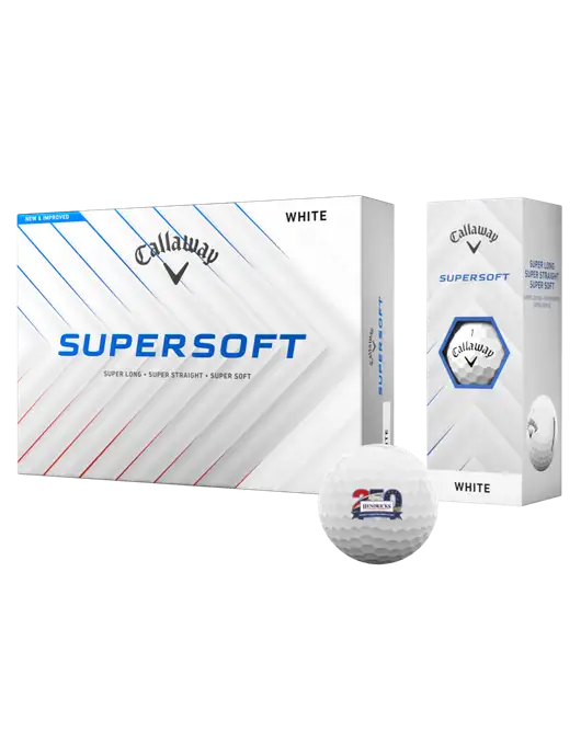 Callaway Supersoft Golf Balls 12/pk w/Hendricks 250th Logo